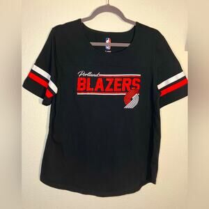 Women’s NBA Blazers shirt like new cotton fan shirt